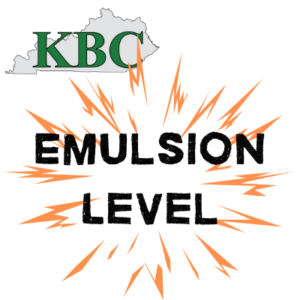 Emulsion Level